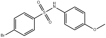 4-bromo-N-(4-methoxyphenyl)benzenesulfonamide 구조식 이미지