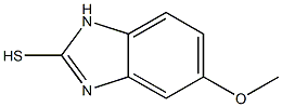 5-Methoxy-1H-benzimidazole-2-thiol Structure