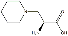 3-(1-piperidinyl)-L-alanine 구조식 이미지