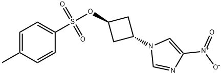 (1r,3r)-3-(4-nitro-1H-iMidazol-1-yl)cyclobutyl 4-Methylbenzenesulfonate Structure