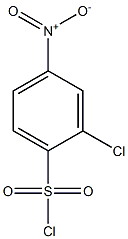 2-Chloro-4-Nitro Benzene Sulphonyl Chloride Structure