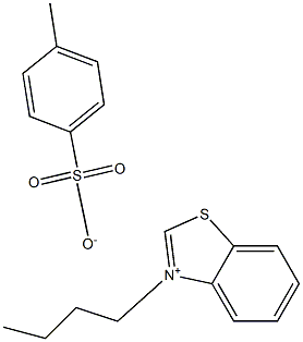 3-butylbenzo[d]thiazol-3-iuM 4-Methylbenzenesulfonate 구조식 이미지