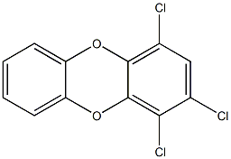 1.2.4-Trichlorodibenzo-p-dioxin Solution Structure