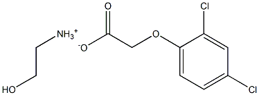2.4-D ethanolamine salt Solution 구조식 이미지