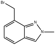 7-BroMoMethyl-2-Methylindazole Structure