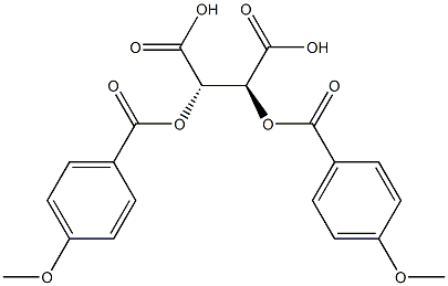 Di-p-Anisoyl-D-Tartaraic Acid Structure