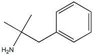 alpha,alpha-Dimethylphenethylamine 100 μg/mL in Methanol 구조식 이미지