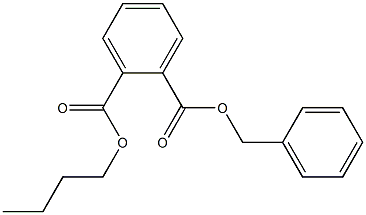 Butyl benzyl phthalate 100 μg/mL in Methanol Structure