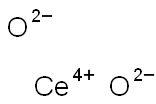 Cerium (IV) oxide (precipitated, uncoated, cubic) 구조식 이미지