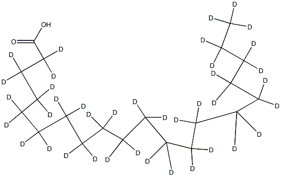 Eicosanoic acid-D39 구조식 이미지