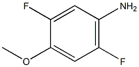 2,5-Difluoro-4-AMinoanisole Structure