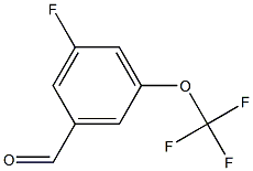 3-Fluoro-5-trifluoroMethoxybenzaldehyde 구조식 이미지