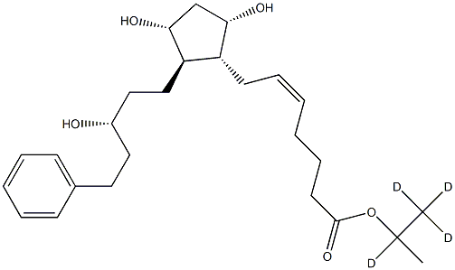 Latanoprost-d4 Structure