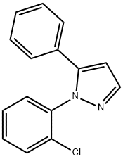 1-(2-chlorophenyl)-5-phenyl-1H-pyrazole Structure