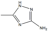 3-Amino-5-methyl-1H-1,2,4-triazole 구조식 이미지