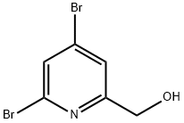 (4,6-dibroMopyridin-2-yl)Methanol Structure