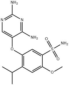 Gefapixant 구조식 이미지