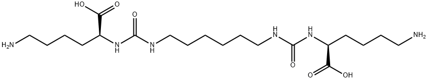 (5S,18S)-1,22-DiaMino-7,16-dioxo-6,8,15,17-tetraazadocosane-5,18-dicarboxylic Acid Structure