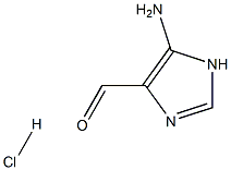 5-aMino-1H-iMidazole-4-carbaldehyde hydrochloride 구조식 이미지