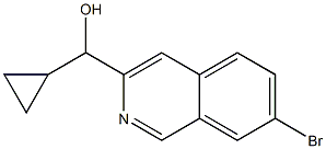 (7-broMoisoquinolin-3-yl)(cyclopropyl)Methanol 구조식 이미지