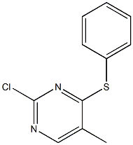 2-chloro-5-Methyl-4-(phenylthio)pyriMidine Structure