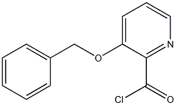 3-(benzyloxy)picolinoyl chloride Structure