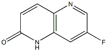 7-fluoro-1,5-naphthyridin-2(1H)-one Structure