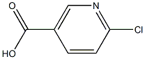 2-Chloro-5-carboxy pyridine 구조식 이미지