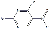 2,4-dibroMo-5-nitropyriMidine Structure