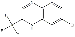 7-Chloro-2-(trifluoroMethyl)-1,2-dihydroquinoxaline 구조식 이미지