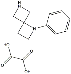 1-Phenyl-1,6-diazaspiro[3.3]heptane oxalate Structure
