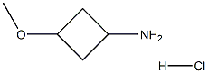 3-MethoxycyclobutanaMine hydrochloride 구조식 이미지