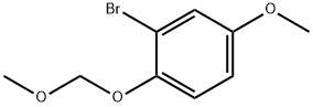 2-broMo-4-Methoxy-1-(MethoxyMethoxy)benzene 구조식 이미지
