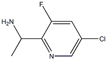 1-(5-chloro-3-fluoropyridin-2-yl)ethanaMine Structure