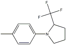 1-p-Tolyl-2-(trifluoroMethyl)pyrrolidine Structure