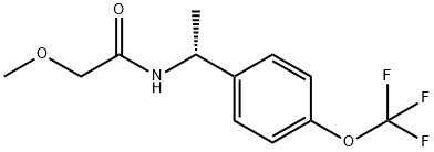 (R)-2-Methoxy-N-(1-(4-(trifluoroMethoxy)phenyl)ethyl)acetaMide Structure