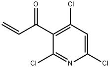 1-(2,4,6-trichloropyridin-3-yl)prop-2-en-1-one Structure
