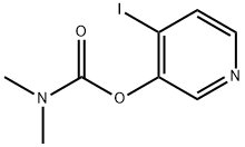 4-iodopyridin-3-yl diMethylcarbaMate 구조식 이미지