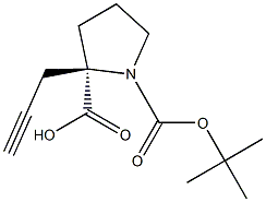 N-Boc-2-(2-propynyl)-L-proline, 95% Structure