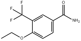 4-Ethoxy-3-(trifluoroMethyl)benzaMide, 97% 구조식 이미지