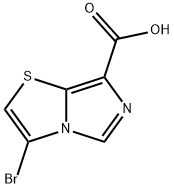 3-BroMoiMidazo[5,1-b]thiazole-7-carboxylic acid 구조식 이미지