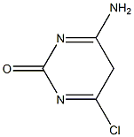 4-aMino-6-chloropyriMidin-2(5H)-one Structure