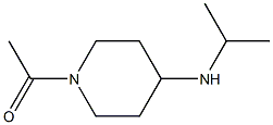 1-ACETYL-4-(ISOPROPYLAMINO)PIPERIDINE 구조식 이미지