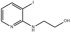 2-(2-HYDROXYETHYLAMINO)-3-IODOPYRIDINE Structure