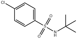 N-TERT-BUTYL-4-CHLOROBENZENESULFONAMIDE Structure