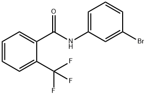 N-(3-bromophenyl)-2-(trifluoromethyl)benzamide Structure