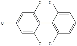 2.2'.4.6.6'-Pentachlorobiphenyl Solution 구조식 이미지