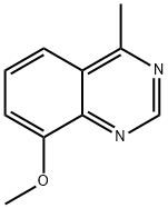 8-Methoxy-4-Methylquinazoline 구조식 이미지