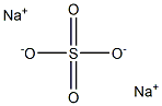 Sodium sulfate  Picograde anhydrous, for residue analysis (ACS), in granular form 구조식 이미지