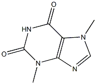 Theobromine (0.1 mg/ml) 구조식 이미지